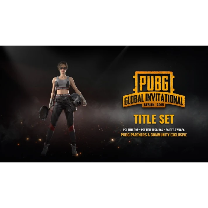 PGI TITLE LEGGINGS 👖 (LEGAL CODE) Region Free