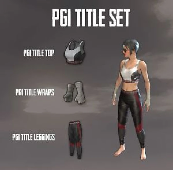 PGI TITLE LEGGINGS 👖 (LEGAL CODE) Region Free