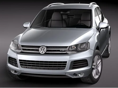 Volkswagen Touareg 2011 3DS модель