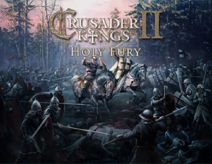 Crusader Kings II: Holy Fury DLC (Steam KEY) + GIFT