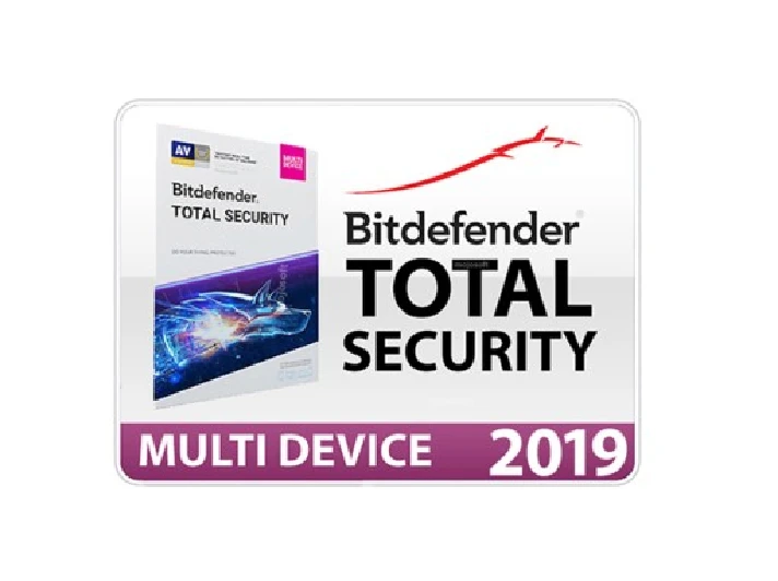 Bitdefender Total Security 2020/2019 6 months 5-PC