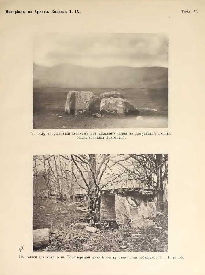 Kavkaz Archeology, volume 9