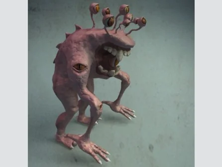 3D модели RPG Монстры - 13 моделей Low-poly Game Ready