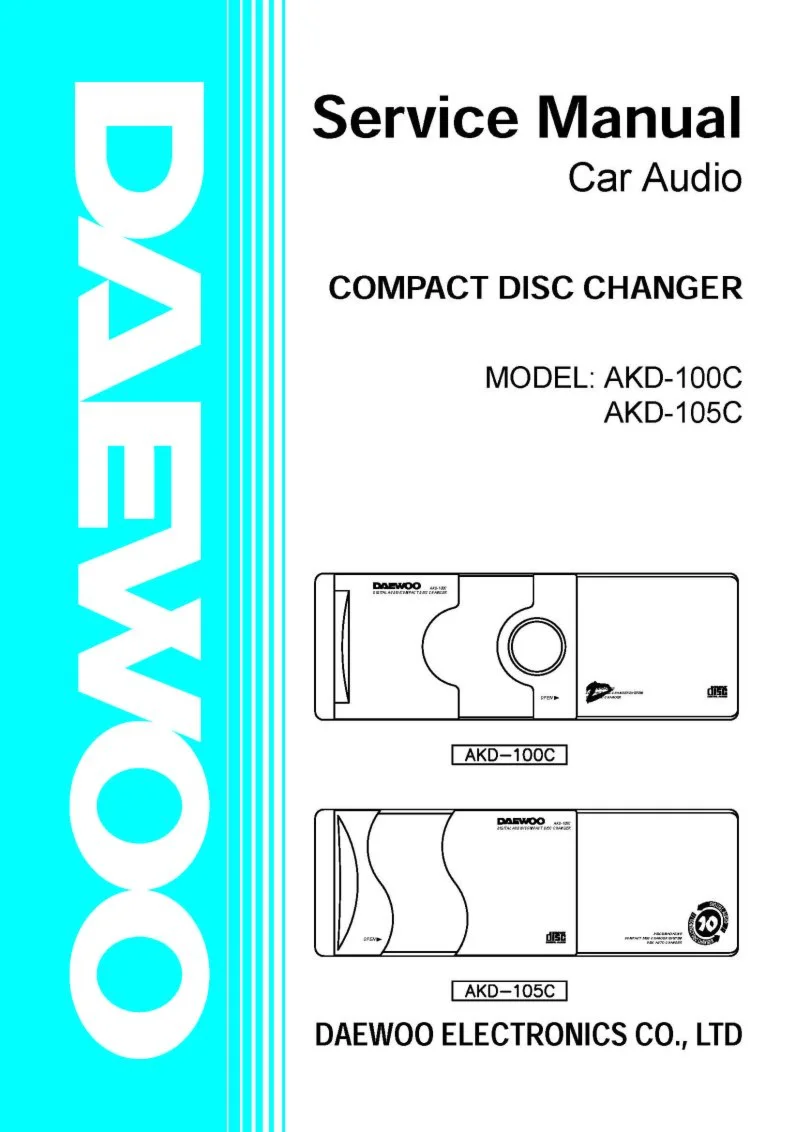 Автомобильная аудиоаппаратура  DEAWOO AKD10