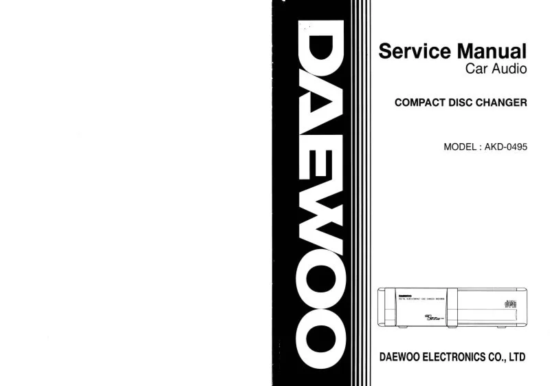 Автомобильная аудиоаппаратура DEAWOO