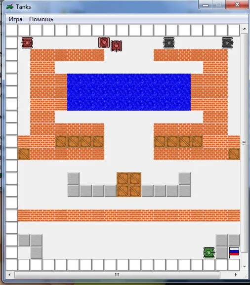танчики + редактор карт) + исходники Delphi