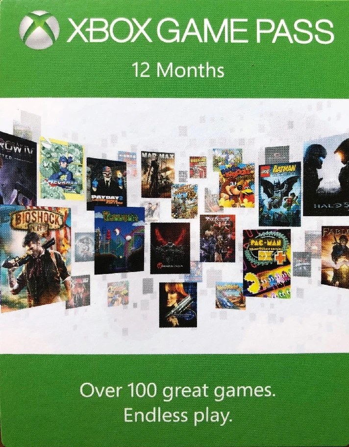 Xbox Game Pass 12 months Xbox One / WIN 10