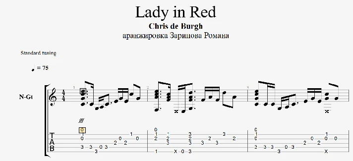 Lady in red - Chris de Burgh