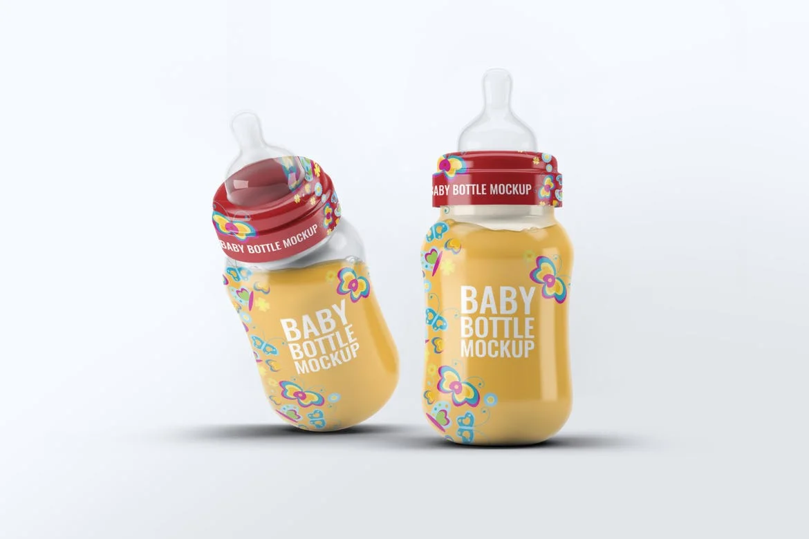 Baby Bottle Mock-Up