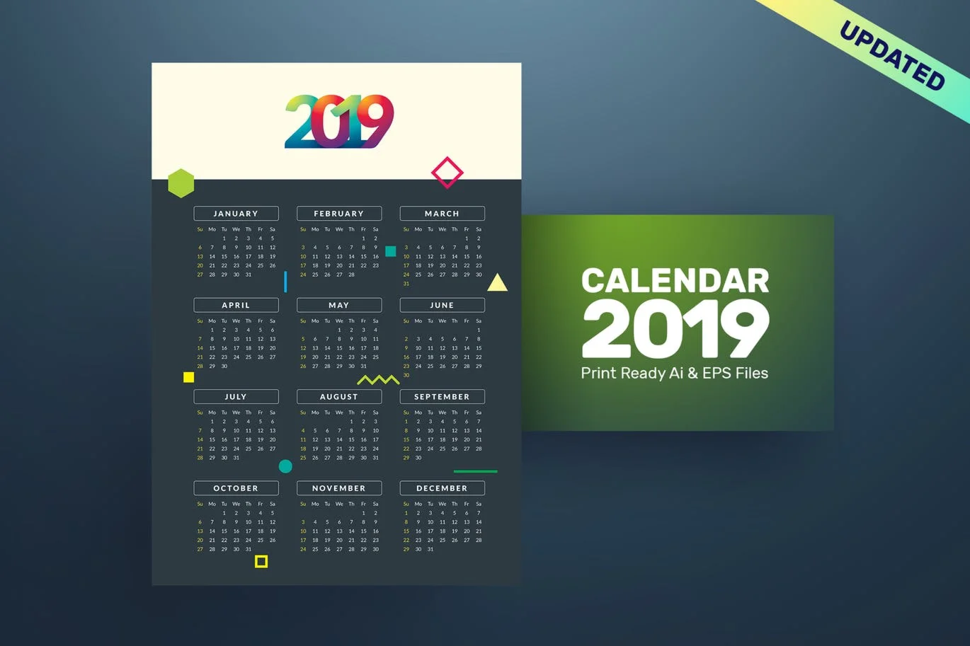 New Calendar 2019