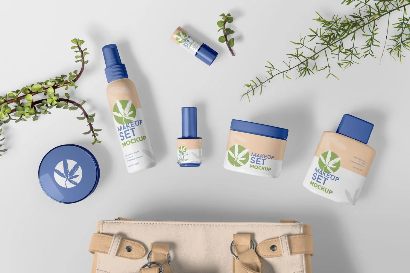 Cosmetic Branding Mockups