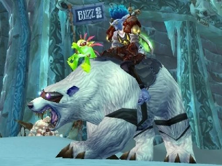 Big Bear Blizzard Polar bear mount Blizzcon 2008