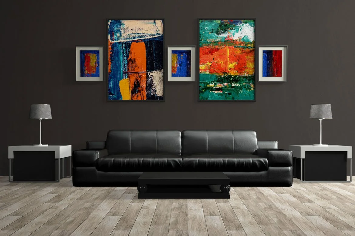Mockup Interior Scene Creator Set 2