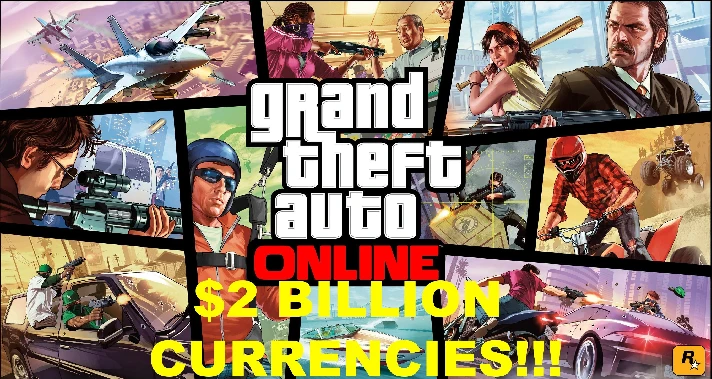 GTA ONLINE MONEY 2 BILLION (PC). EGL, STEAM, RGL