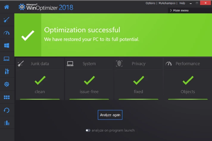 Ashampoo WinOptimizer 2018 (Lifetime license) (Key)