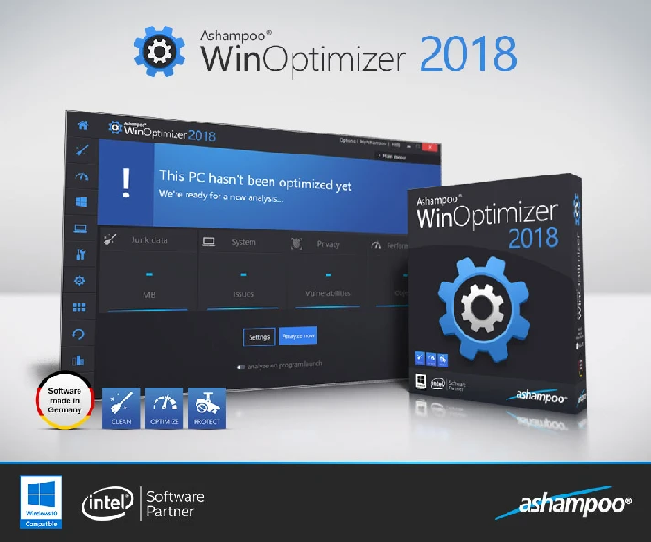 Ashampoo WinOptimizer 2018 (Lifetime license) (Key)