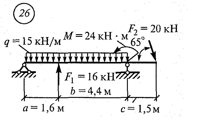 Расчетно-графическая работа 2. Вариант 26