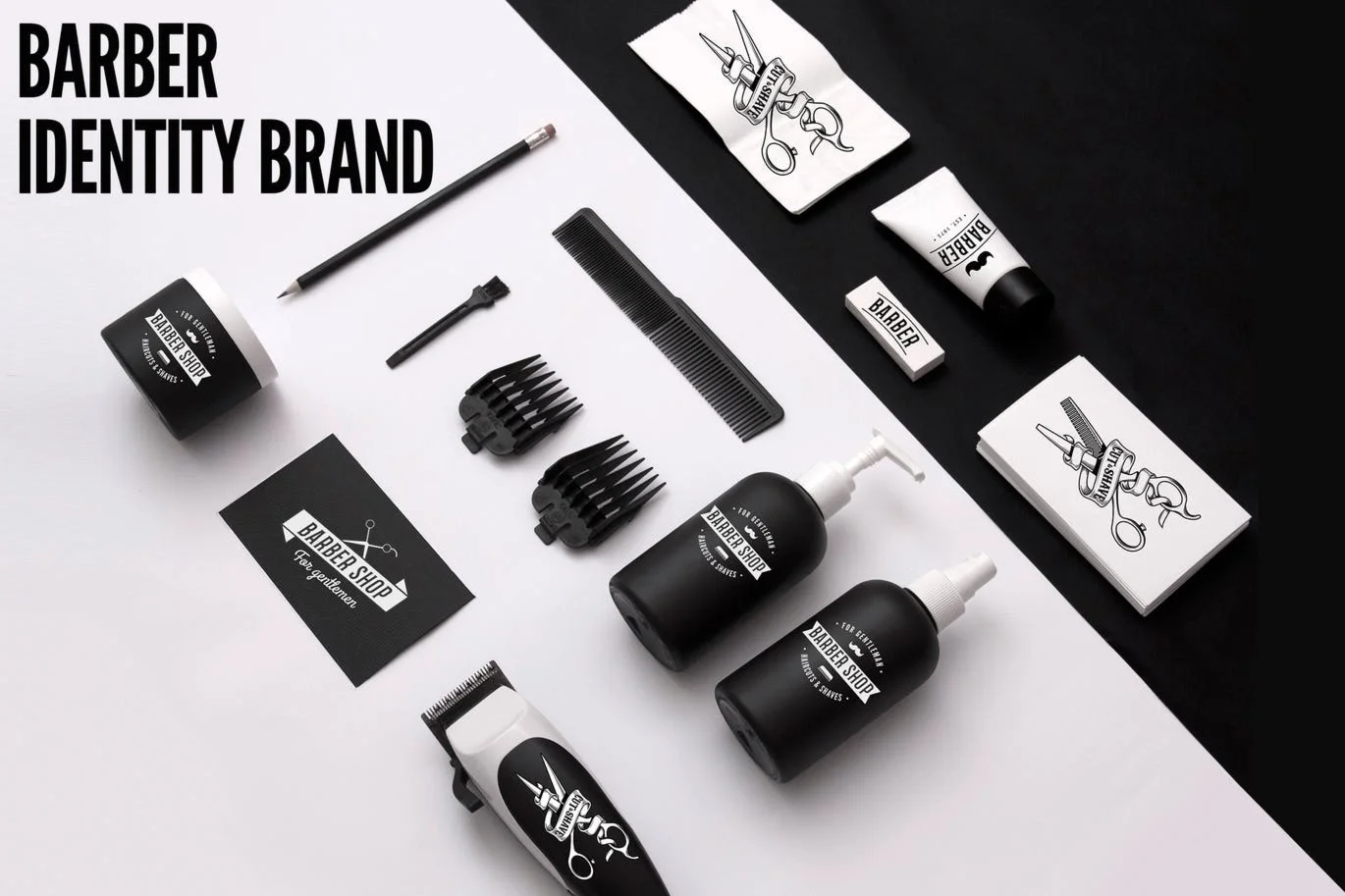 Barber Shop Identity Brand