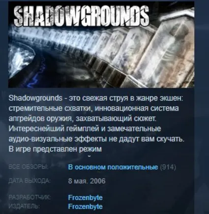 Shadowgrounds STEAM KEY REGION FREE GLOBAL+РОССИЯ