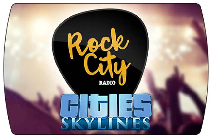 DLC Cities Skylines: Rock City Radio / STEAM KEY /RU