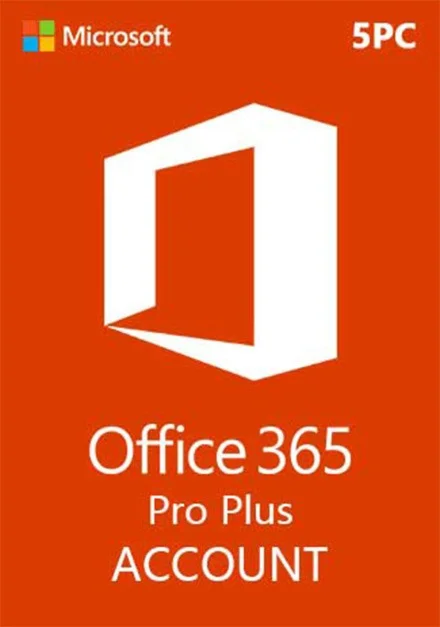 Office 365 ProPlus, аккаунт с подпиской (5 устройств)