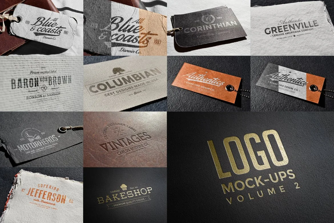 Logo Mock-ups Vol.2