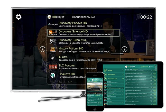 IPTV телеканалы высокого качества