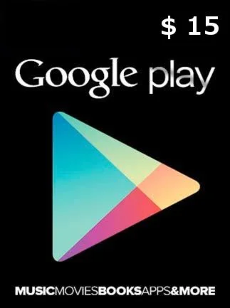 GOOGLE PLAY GIFT CARD $ 15 (США)