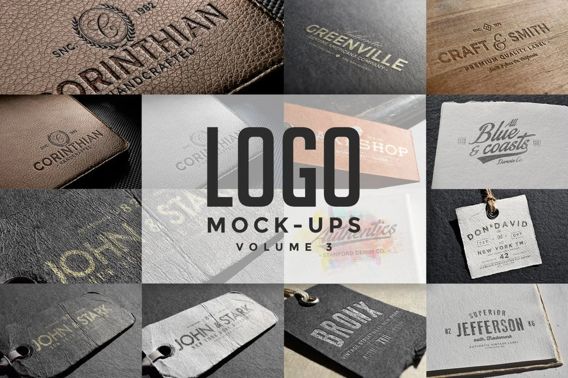 Logo Mock-ups Vol.3
