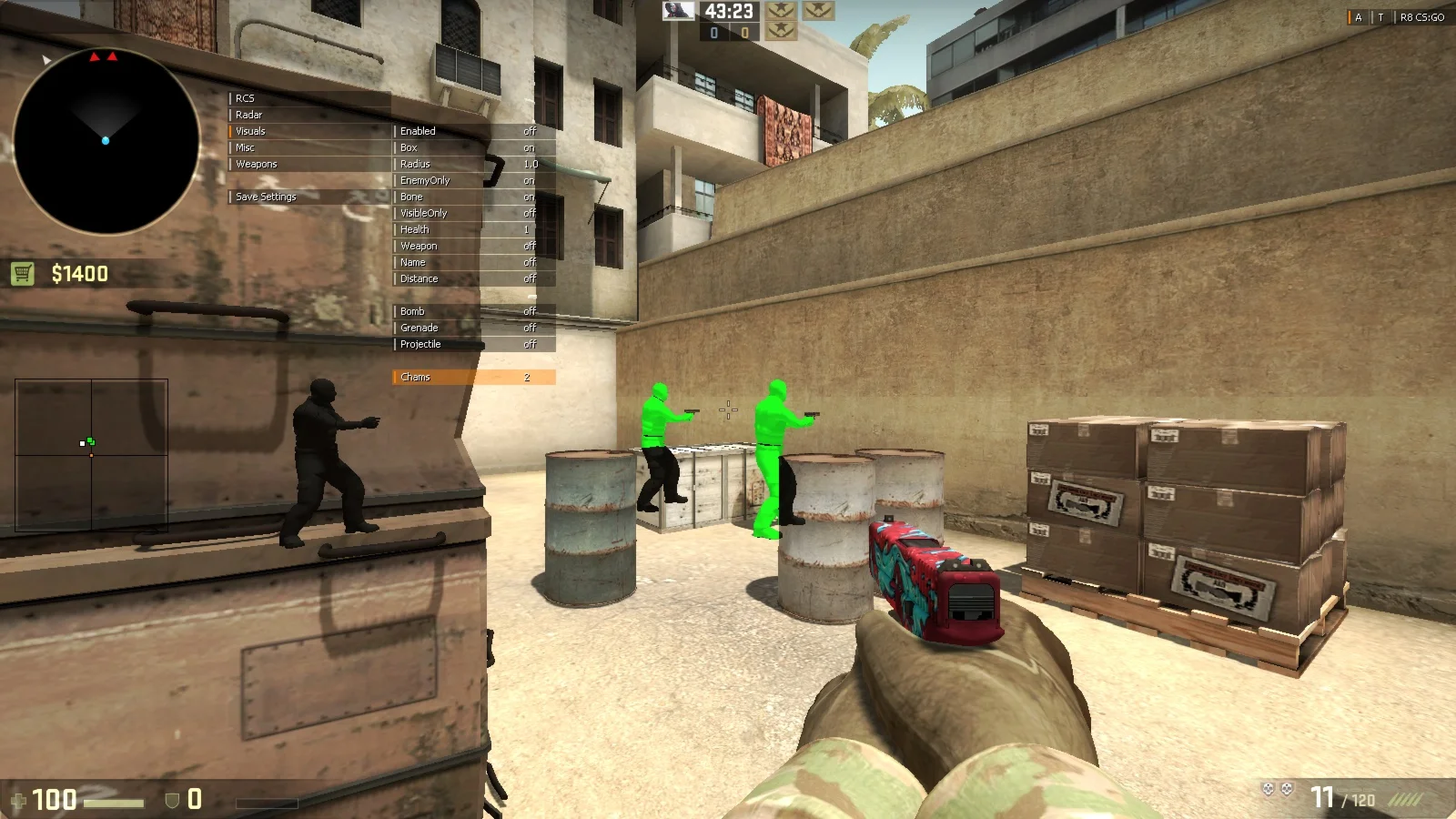 R8 чит для CS:GO + Legit cfg (Навсегда)