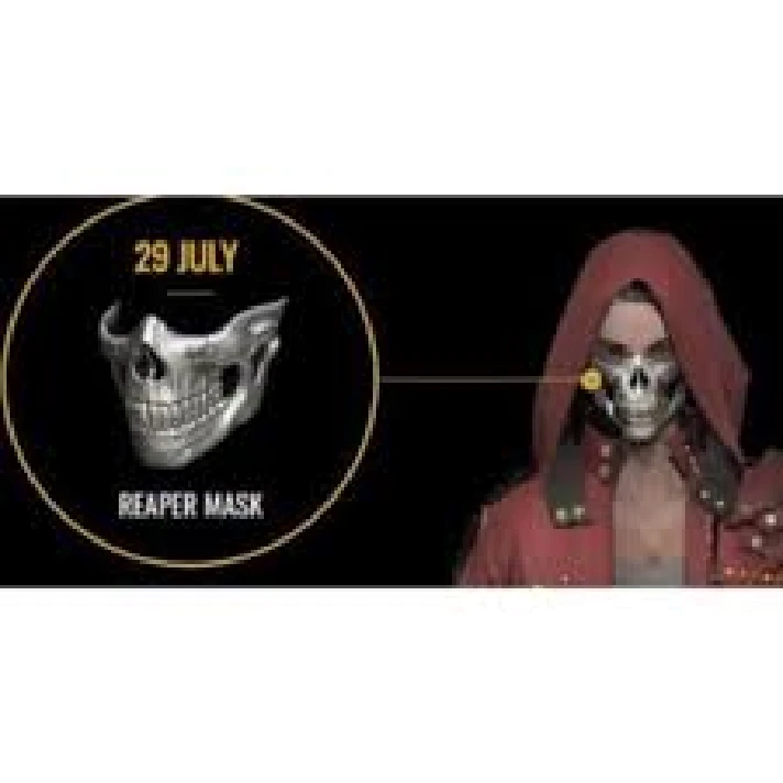 PGI Reaper Mask 💀 (LEGAL CODE) Region Free