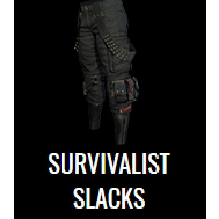 PGI Survivalist Slacks 👖(LEGAL CODE) Region Fre