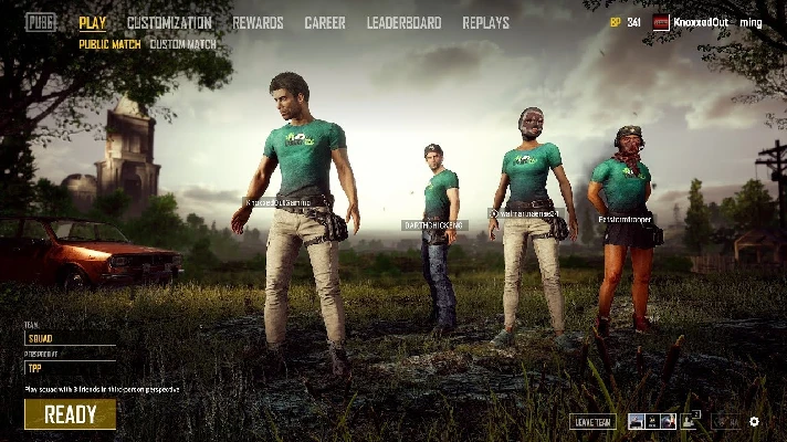 PUBG PandaTV t-shirt 🐼(LEGAL CODE) Region Free