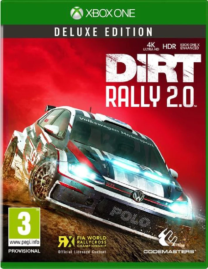 ✅DiRT Rally 2.0 Deluxe  XBOX ONE SERIES X|S KEY🔑💥