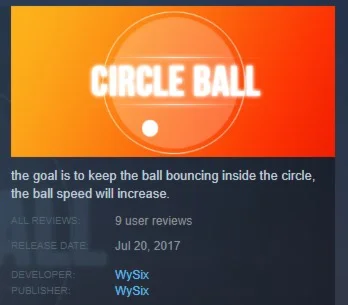 Circle Ball STEAM KEY REGION FREE GLOBAL
