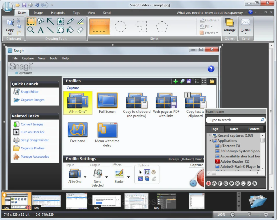 Snagit бессрочная для 1го пк