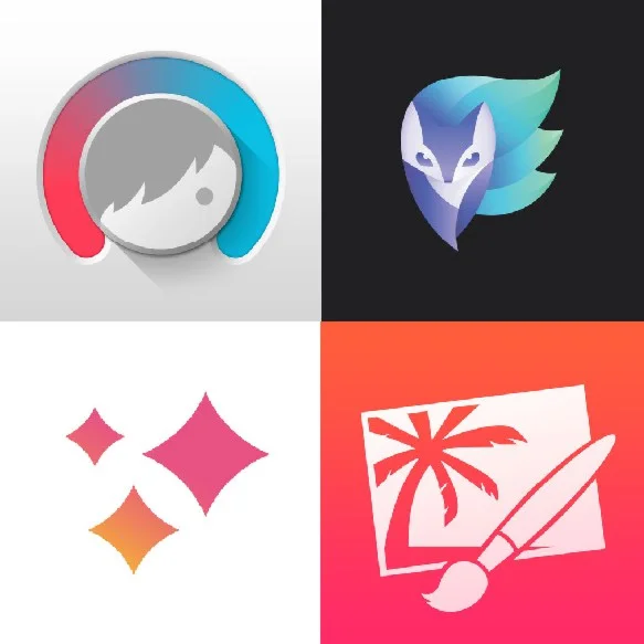 FaceTune Enlight Kira+ Pixelmator iPhone iPad Apple IOS