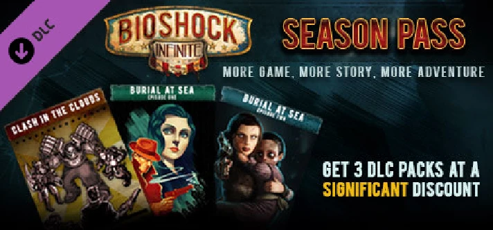 DLC BioShock Infinite Season Pass / STEAM🔴NO COMMISSIN