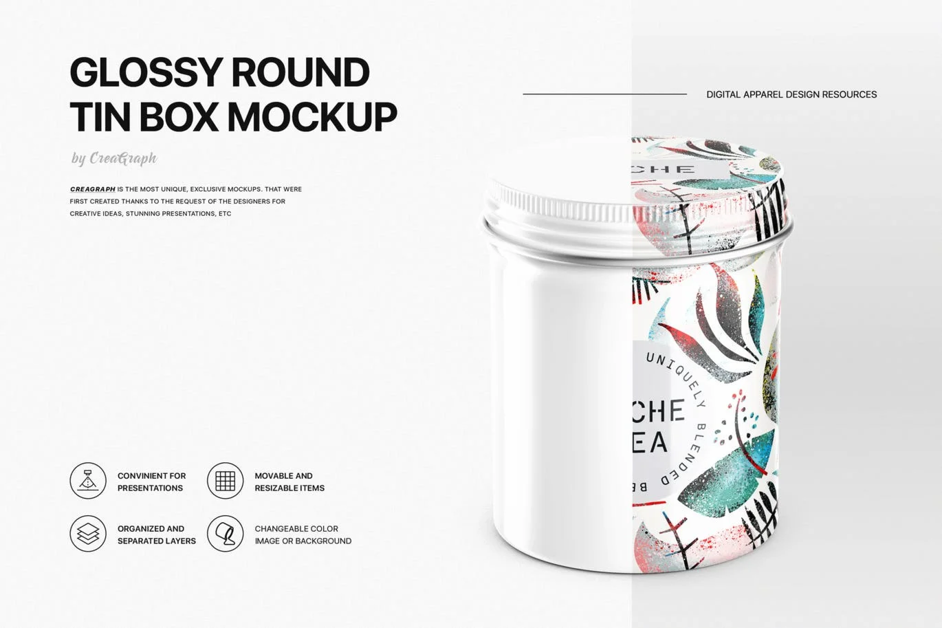 Coffee Box Mockup