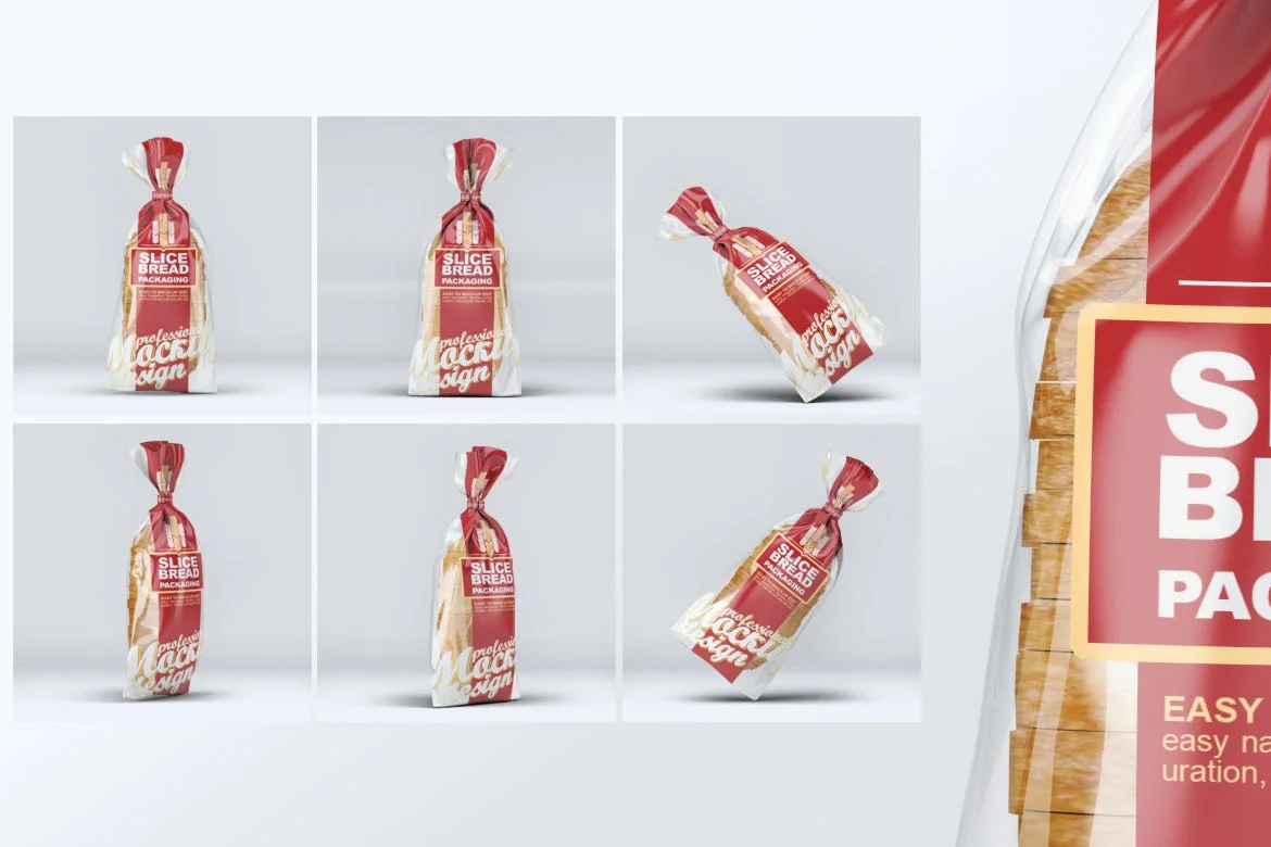 Slice Bread Packaging Mock-Up