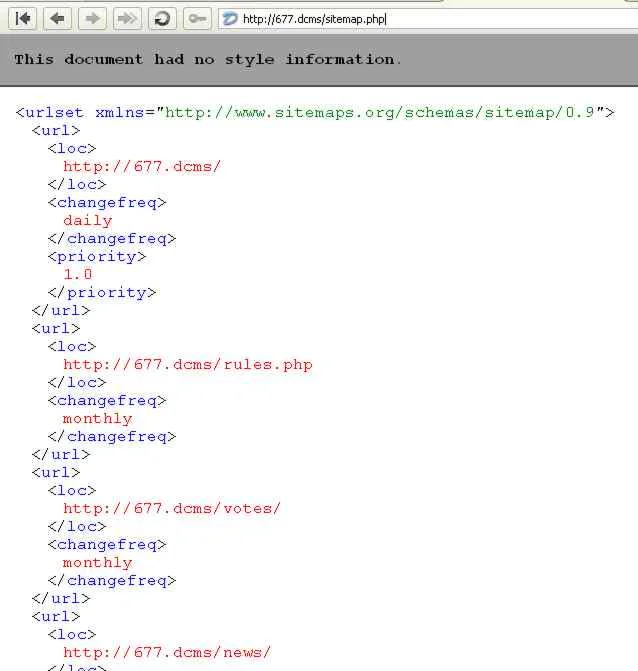 Генератор sitemap.xml - id 242