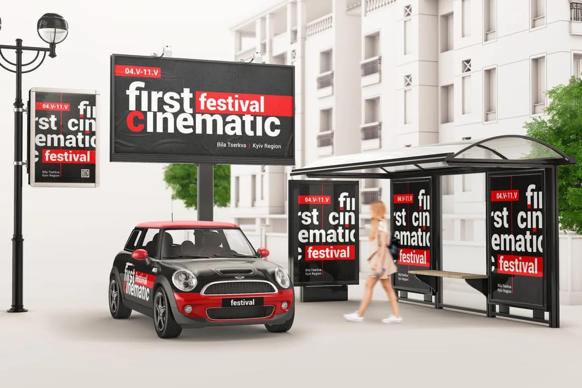 Outdoor Advertising Mockup