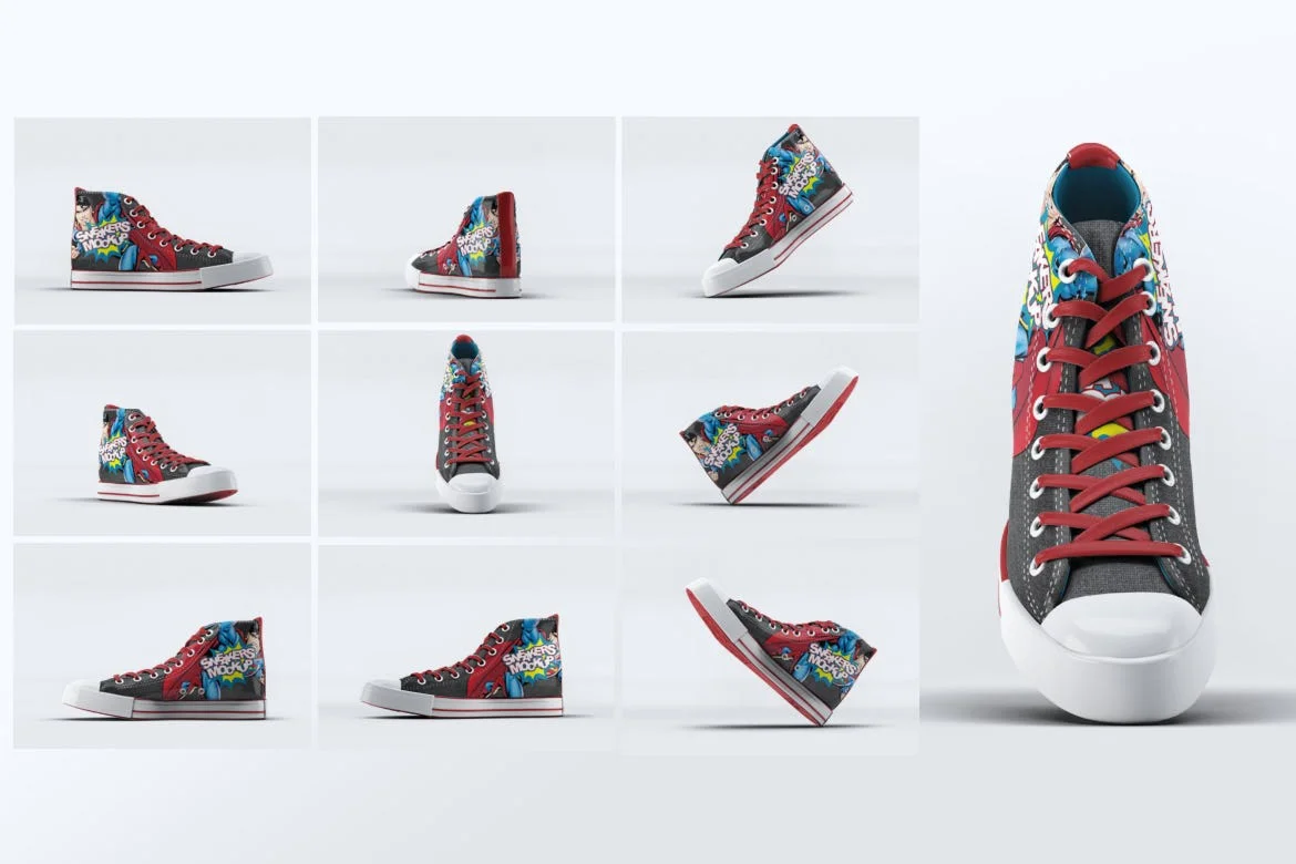 Sneakers Mock-Up v1