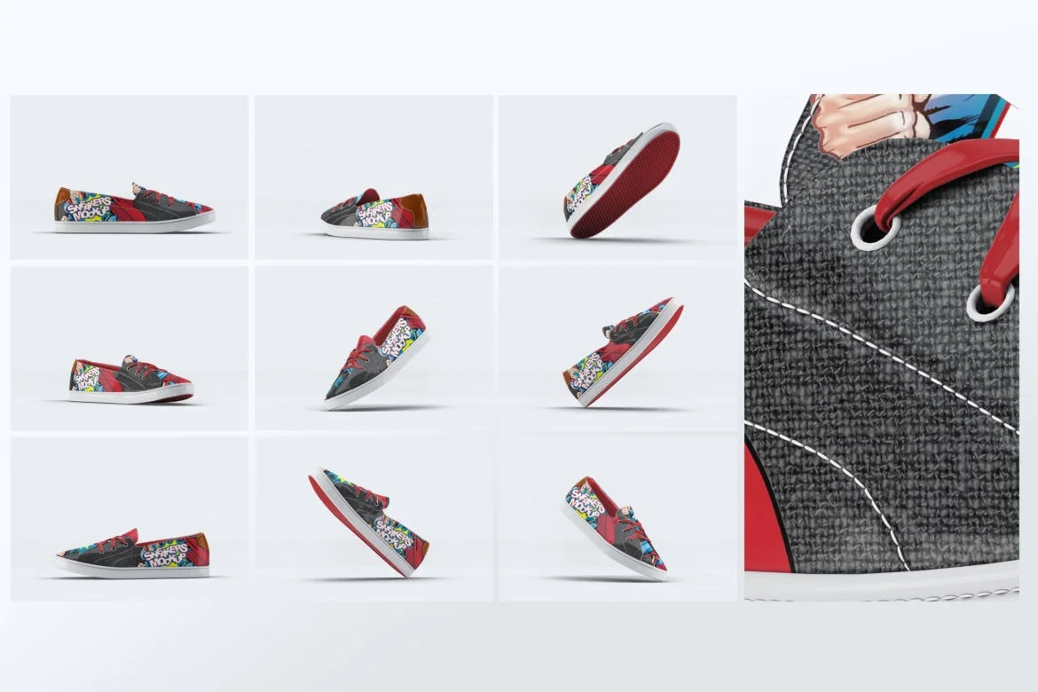 Sneakers Shoes Mock-Up v2