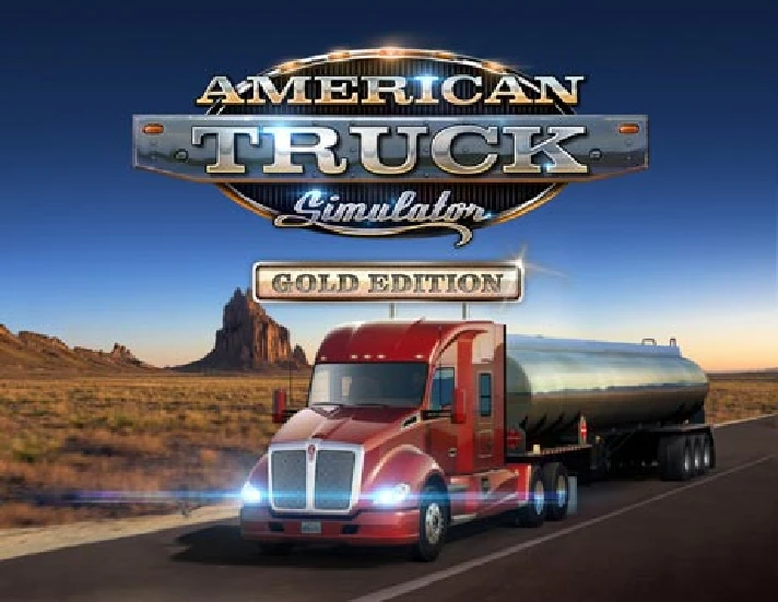 American Truck Simulator Gold Edition STEAM KEY🔥RU/CIS