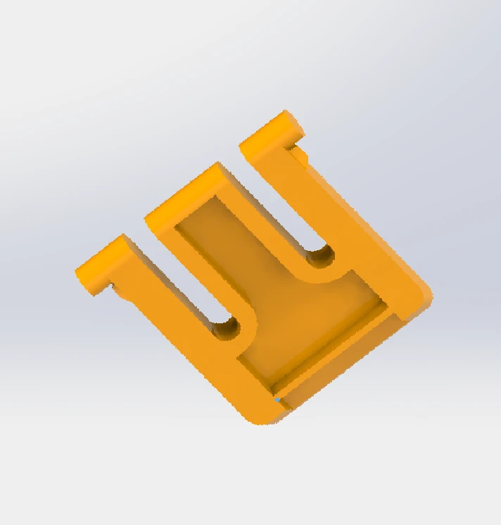 Keyboard leg for 3d printing with G-code