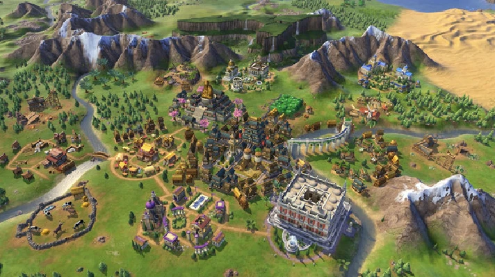 CIVILIZATION 6 VI RISE AND FALL DLC (STEAM)