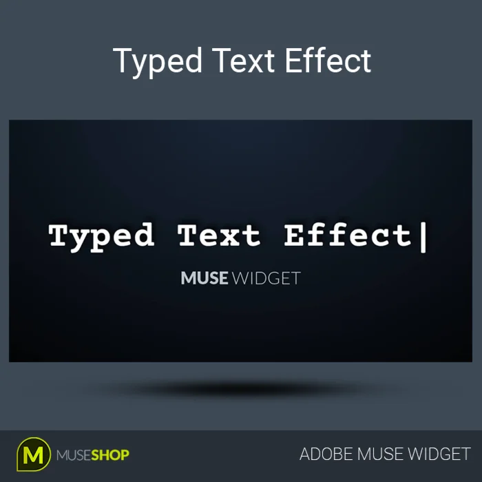 Typed Text Effect