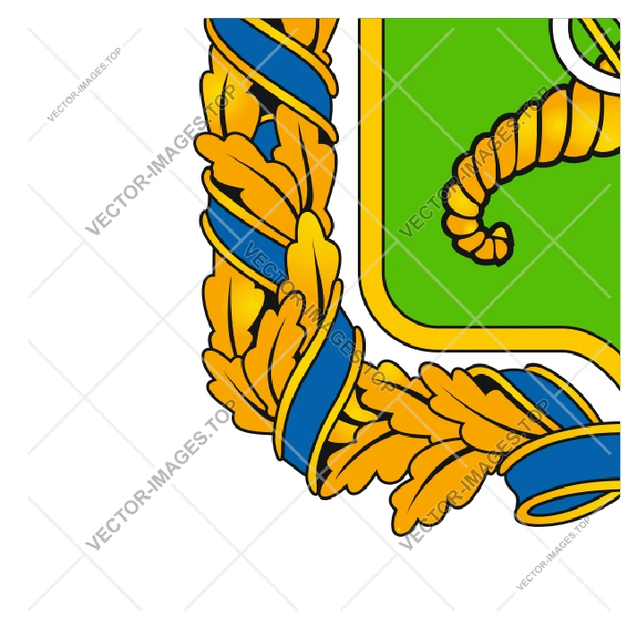 Kharkov oblast (Ukraine), Coat of arms (vinyl-ready)