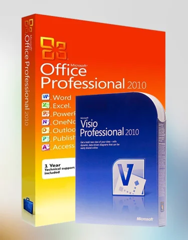 Microsoft Office 2010 Pro Plus + Visio Pro 2 в 1